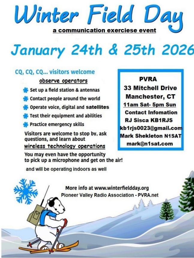 Winter field Day 2026